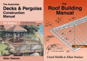 2-pack: Decks & Pergolas Construction & Roof Building Manual Allan Staines