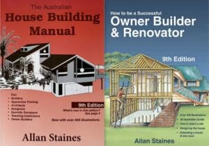 2-pack: Australian House Building Manual + How To be A Successful Owner Builder & Renovator