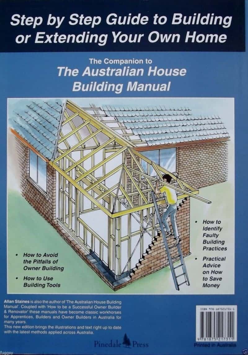 3-pack: Australian House Building, Owner Builder Renovator, Decks & Pergolas Construction Manual - Image 3