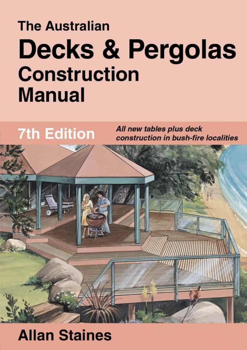 6-pack: Allan Staines Books, House Building, Owner Builder, Renovator, Decks & Pergolas, Roof Building, Sketching - Image 5