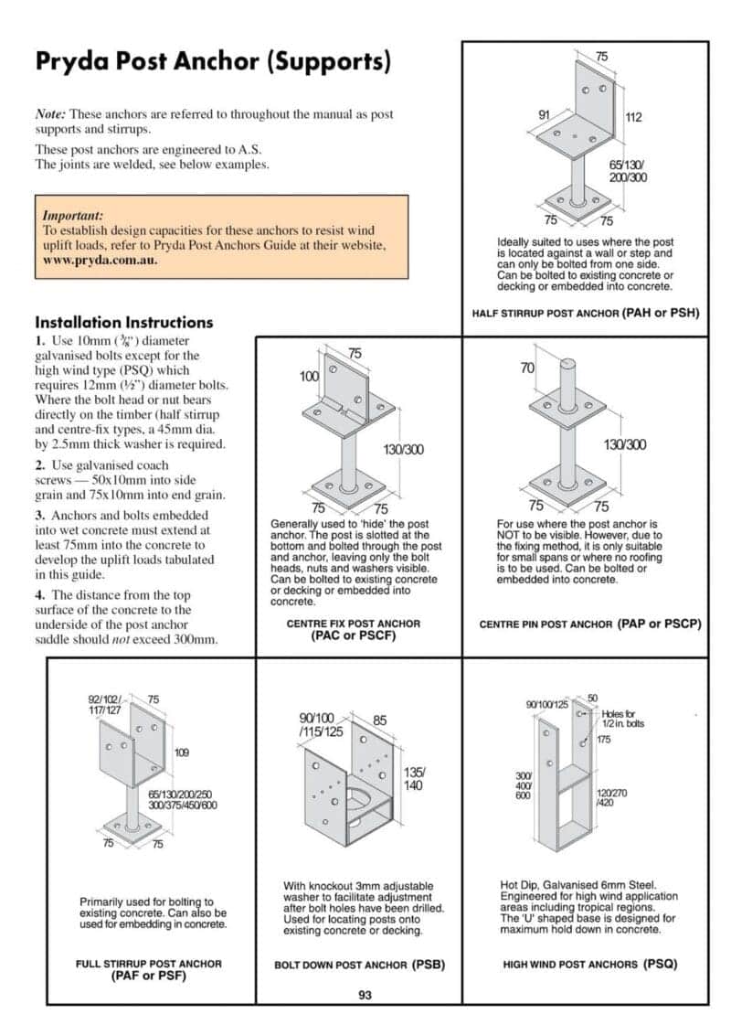 Australian Decks & Pergolas Construction Manual Allan Staines 7th Edition - Image 14