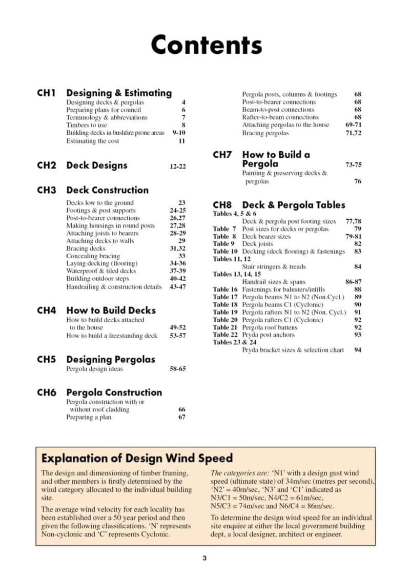 Australian Decks & Pergolas Construction Manual Allan Staines 7th Edition - Image 3