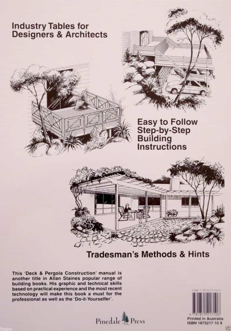 Australian Decks & Pergolas Construction Manual Allan Staines 7th Edition - Image 2
