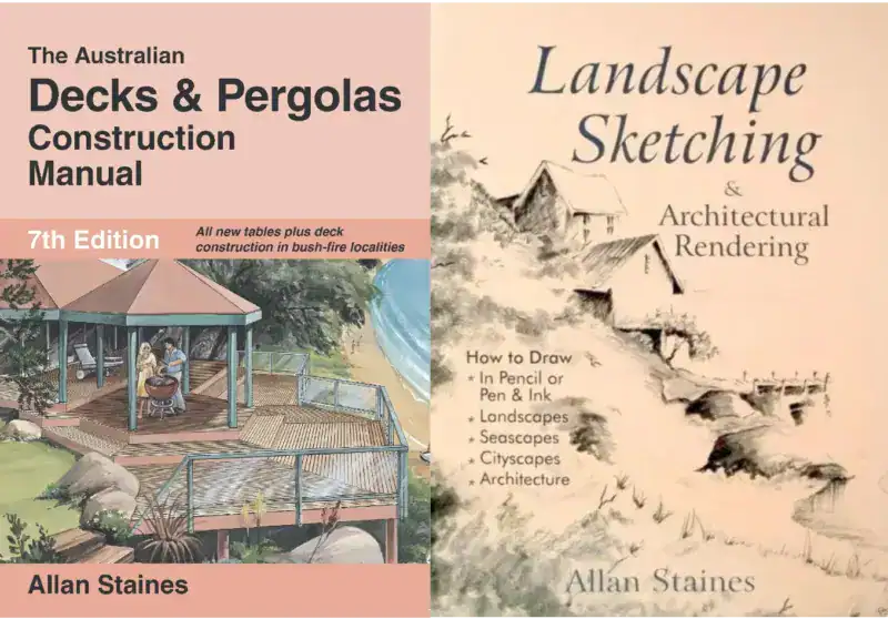 2-pack: Decks & Pergolas + Landscape Sketching